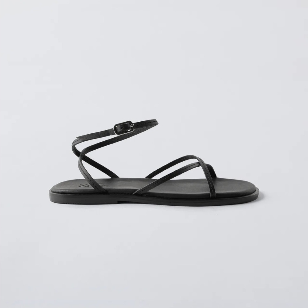 Zara Leather Sandals